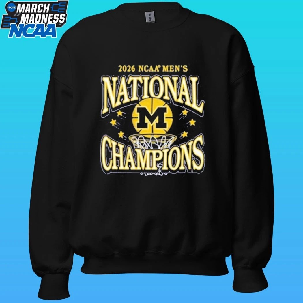 Michigan Wolverines 2026 Men’s Basketball National Champions Shirt