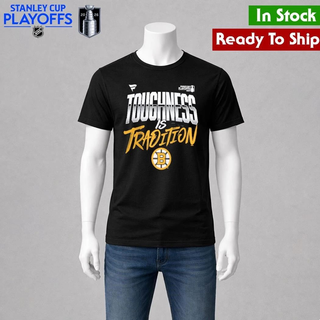 Boston Bruins 2026 Stanley Cup Playoffs Slogan Shirt
