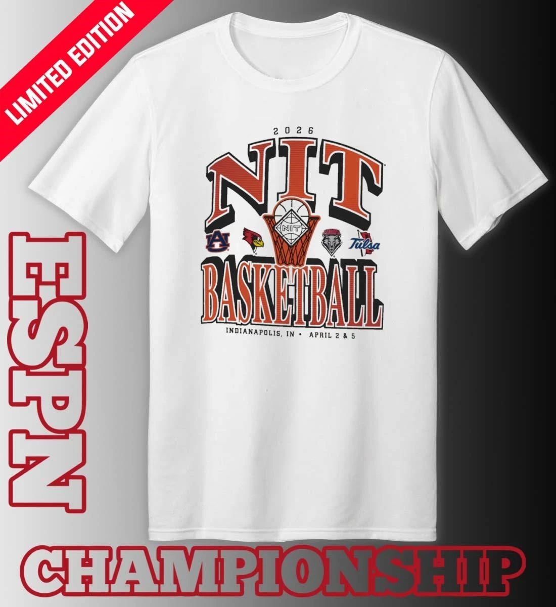 NIT Basketball 2026 Indianapolis, IN April 2 & 5 T-Shirt