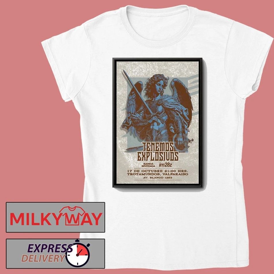 Tenemos Explosivos Valparaiso Chile, October 17 2025 Poster shirt