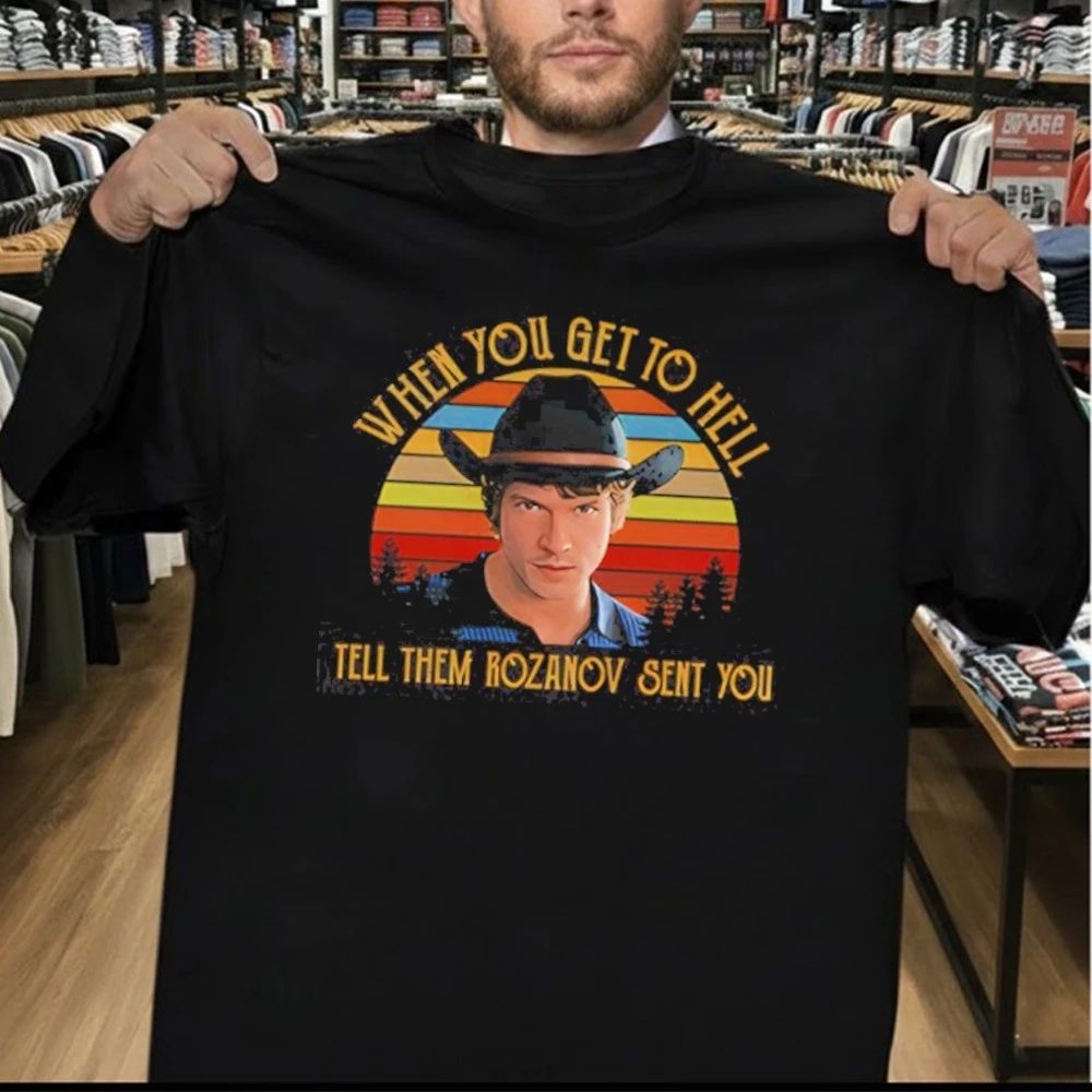 When You Get To Hell Tell Them Rozanov Sent You Connor Storrie Shirt