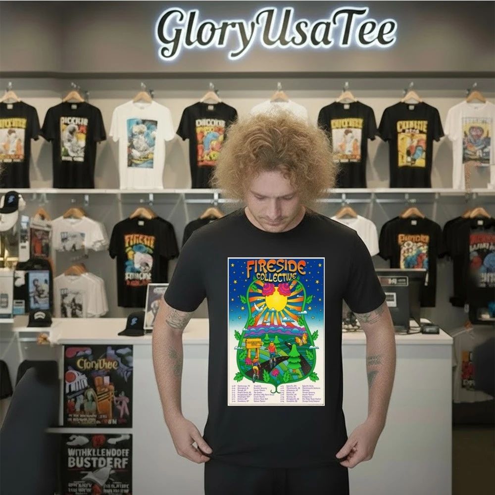 Fireside Collective Spring Live Tour 2026 Poster Shirt