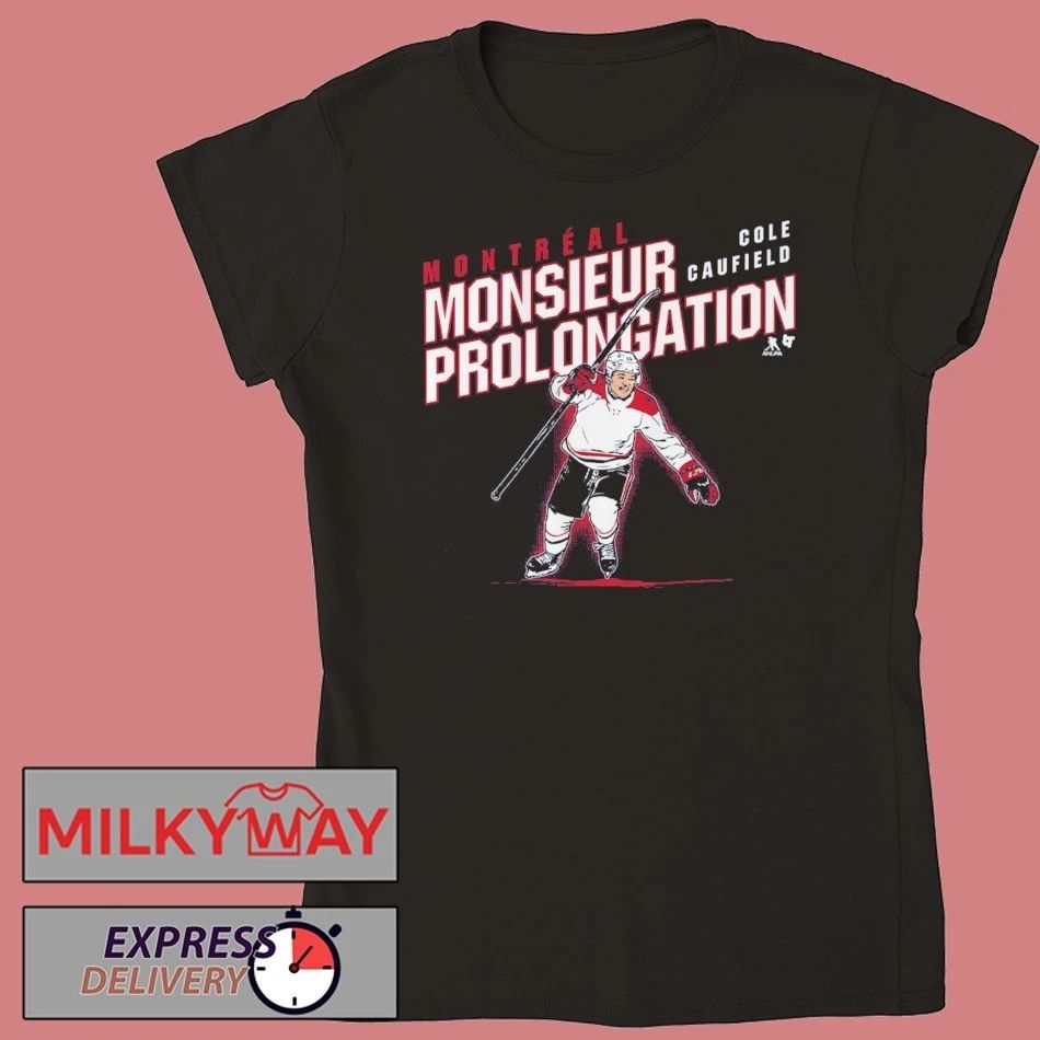 Cole Caufield Monsieur Prolongation shirt