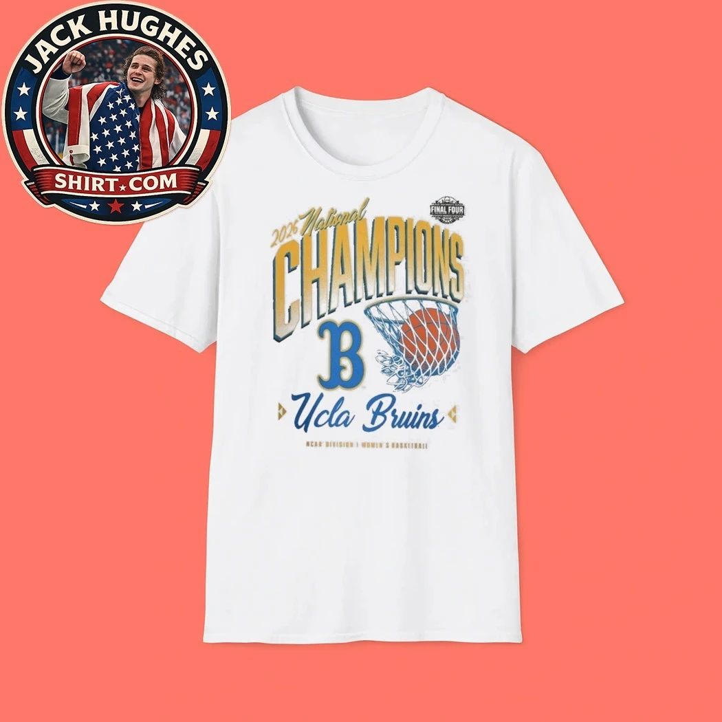 Original UCLA Bruins 2026 NCAA Women’s Basketball National Champions Pressure Pulse Logo T-Shirt