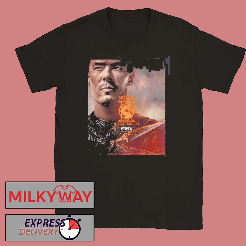 Mortal Kombat II Movie Exclusive Cole Young Character Poster T-Shirt