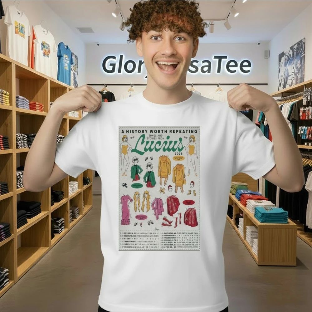 A History Worth Repeating Song And Stories From Lucius 2026 Poster Shirt