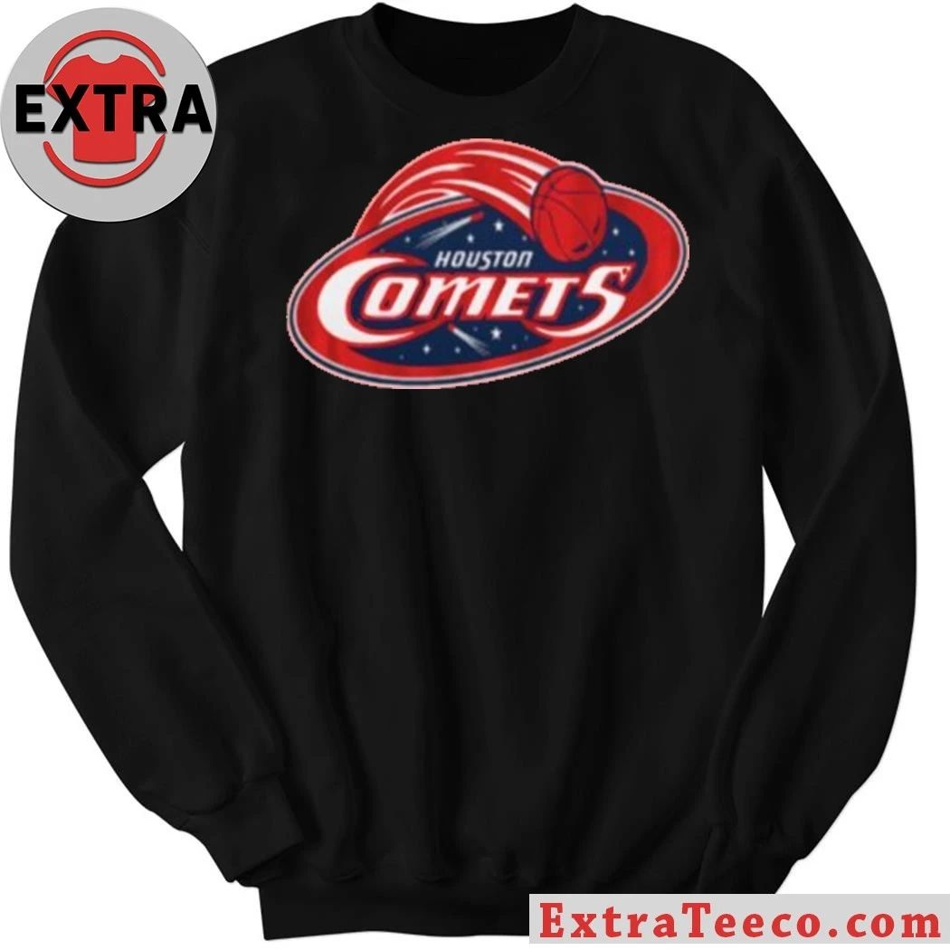 Red Vanvleet Rockin A Houston Comets T-Shirt