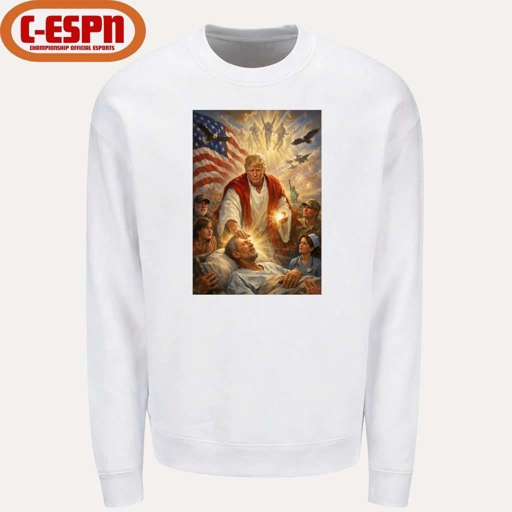 Donald Trump Jesus Christ AI Shirt