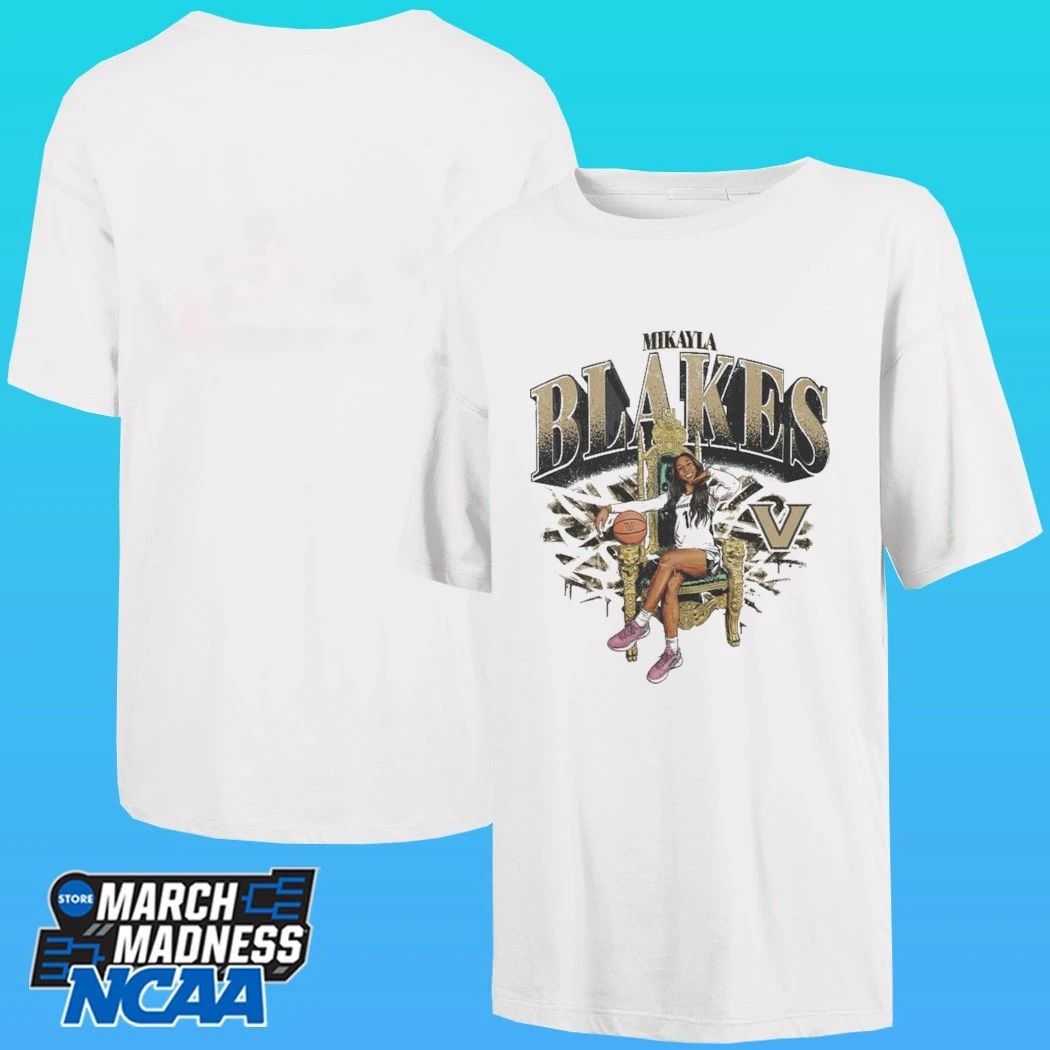 Mikayla Blakes Vanderbilt Commodores 90s Graphic Shirt