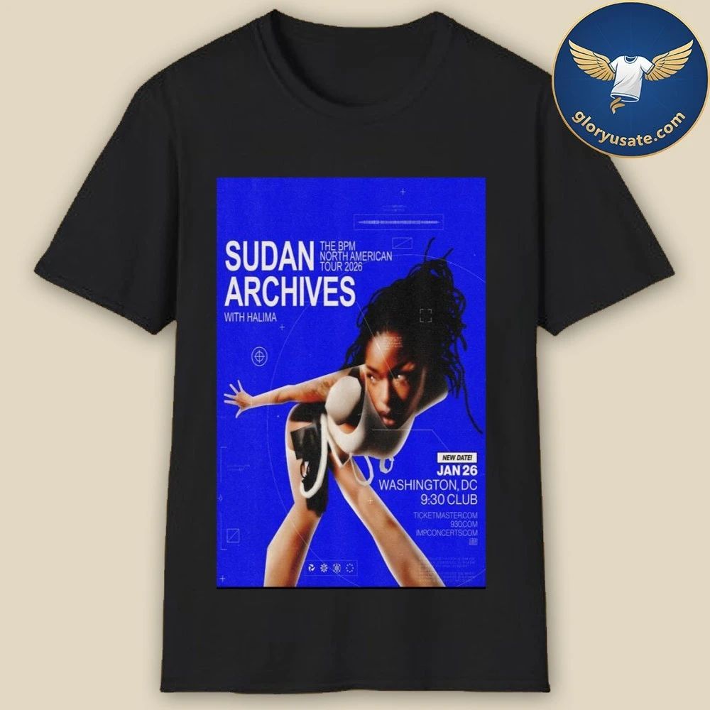 Sudan Archives Jan 26 2026 9 30 Club Washington DC Poster Shirt