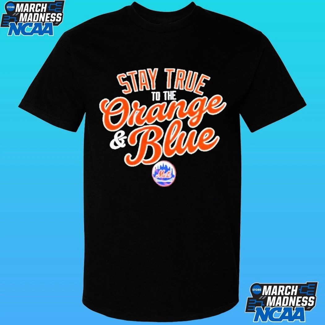 New York Mets Stay True To The Orange And Blue Shirt