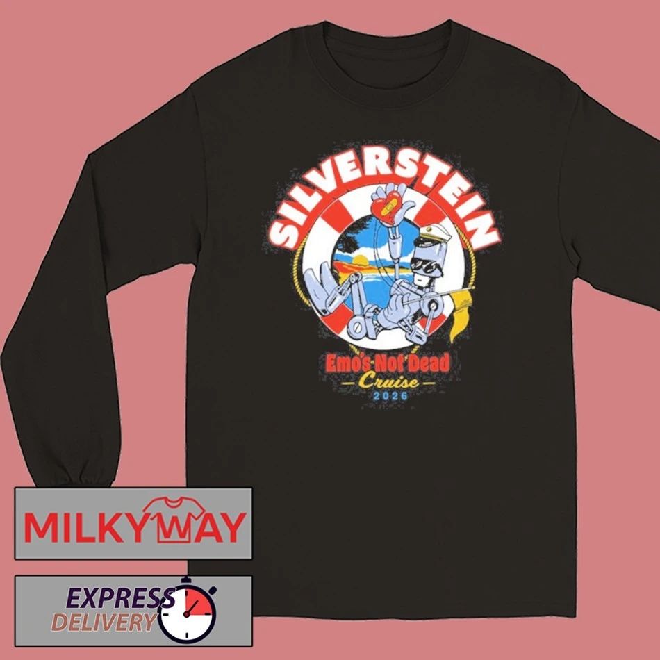 Silverstein Emo’s Not Dead Cruise 2026 shirt