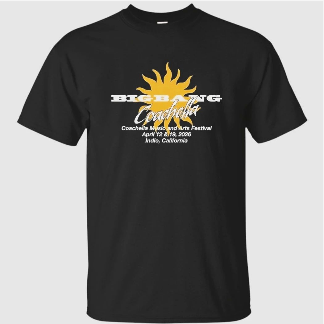 Bigbang Sundaze Coachella 2026 Shirt