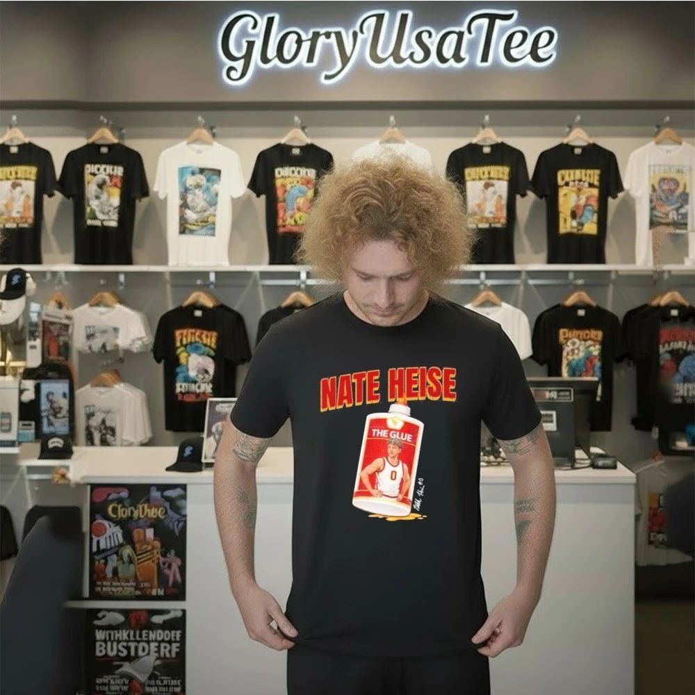 Nate Heise Glue Guy NIL Signature Shirt