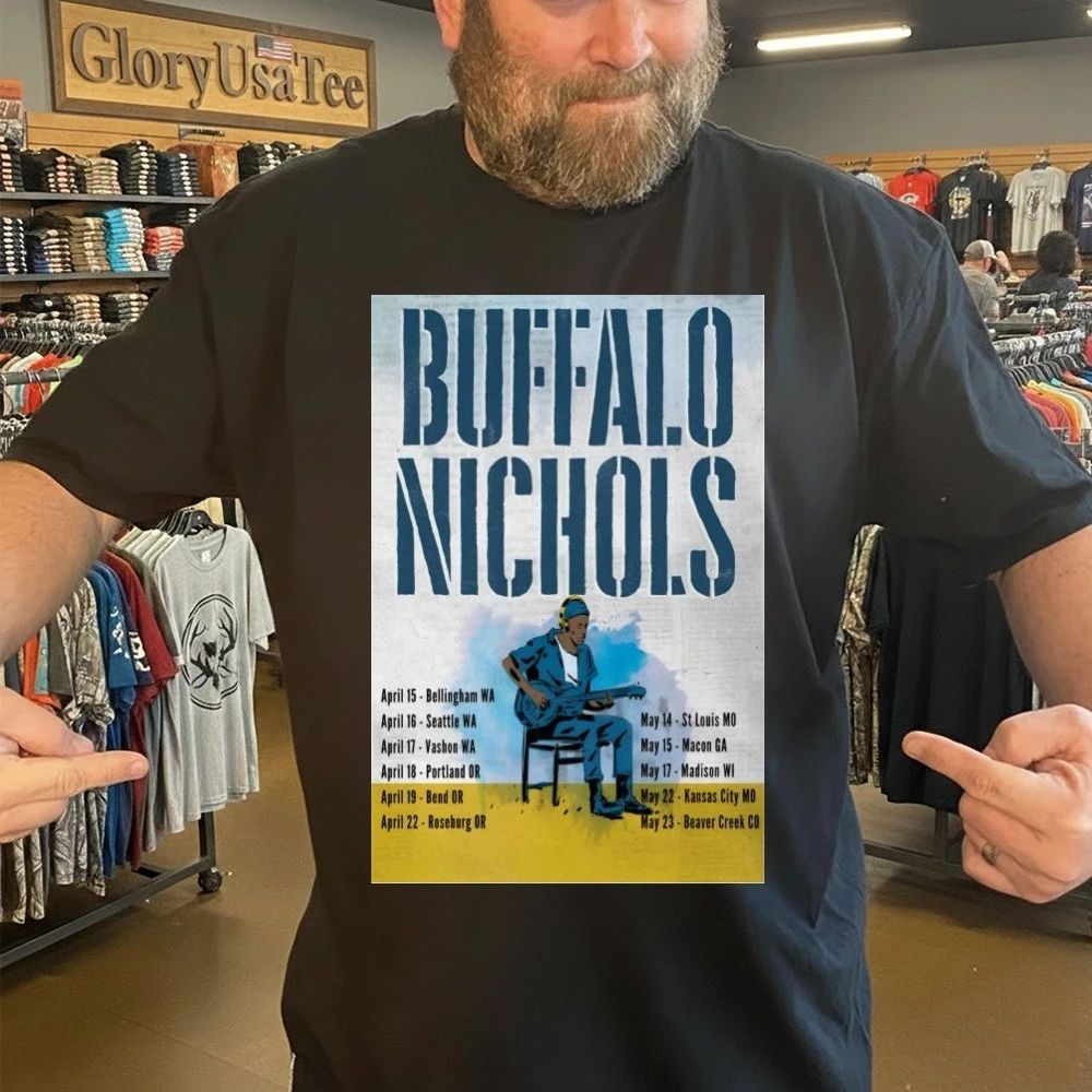 Buffalo Nichols 2026 Summer Tour Poster Shirt