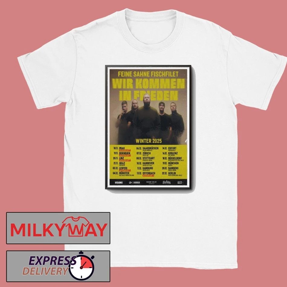Feine Sahne Fischfilet Winter Tour Poster shirt