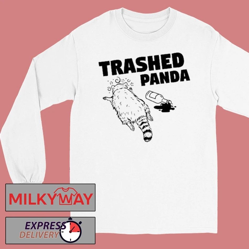 Ashland Drunk Raccoon Trashed Panda Shirt