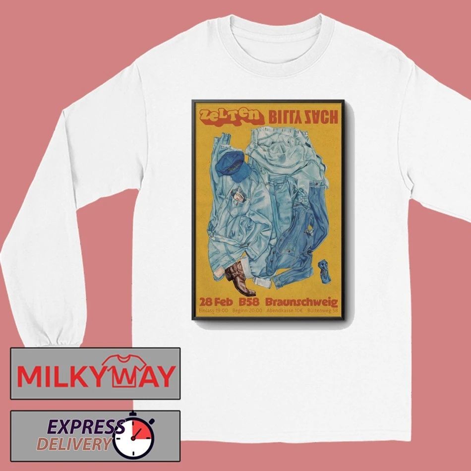 Billy Zach Braunschweig Concert Feb 28 2026 Poster shirt