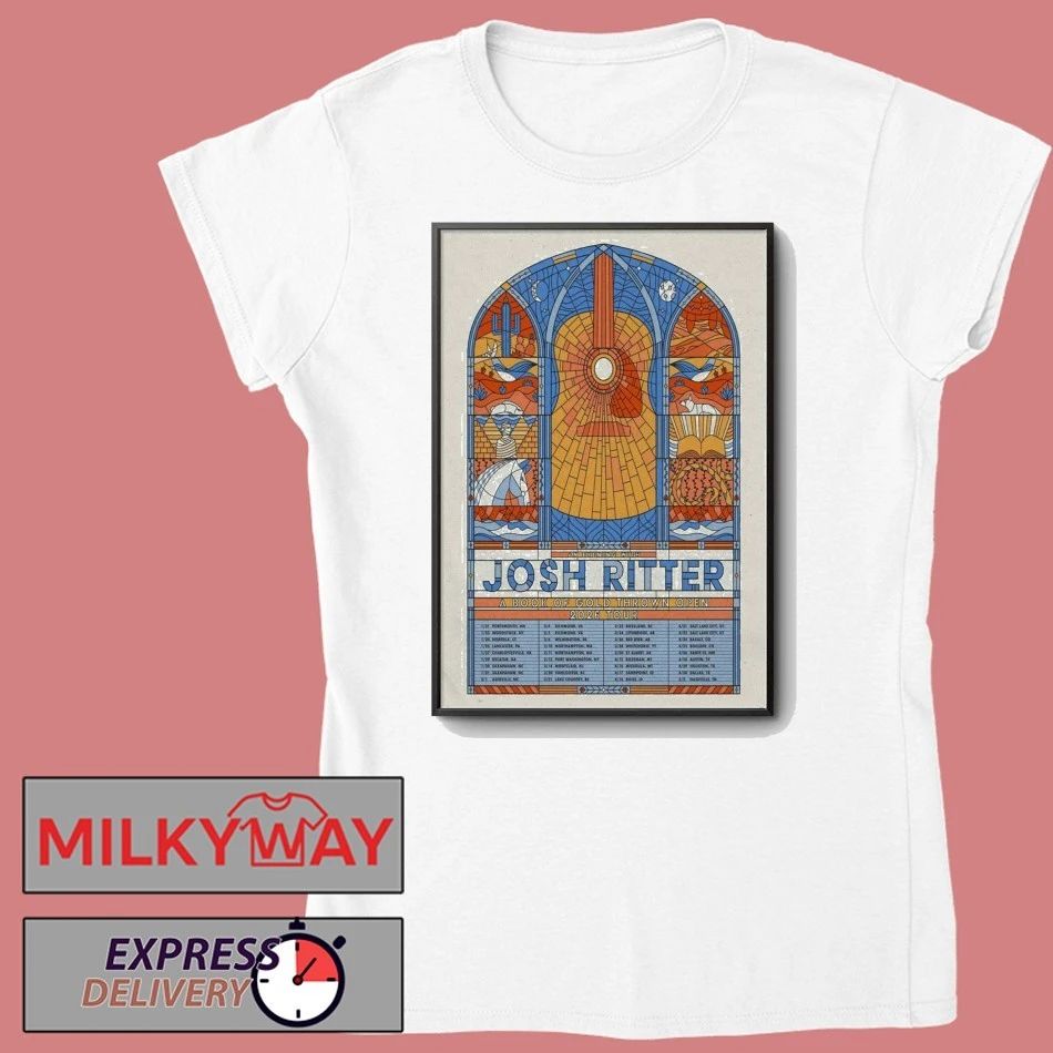 Josh Ritter Poster Tour Jan – May 2026 shirt