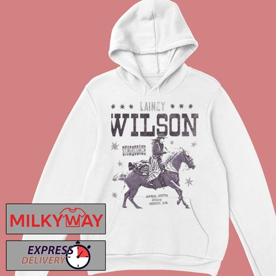 Lainey Wilson Stagecoach Rider Apr 25 2026 T Shirt