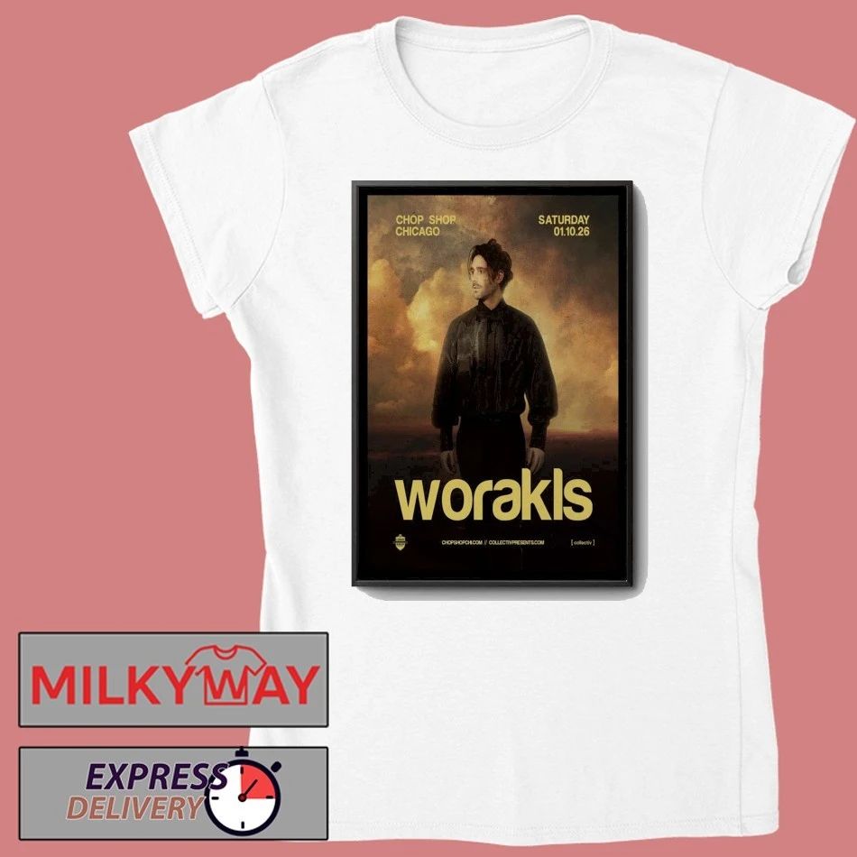 Worakls Chicago IL Concert 2026 Poster shirt