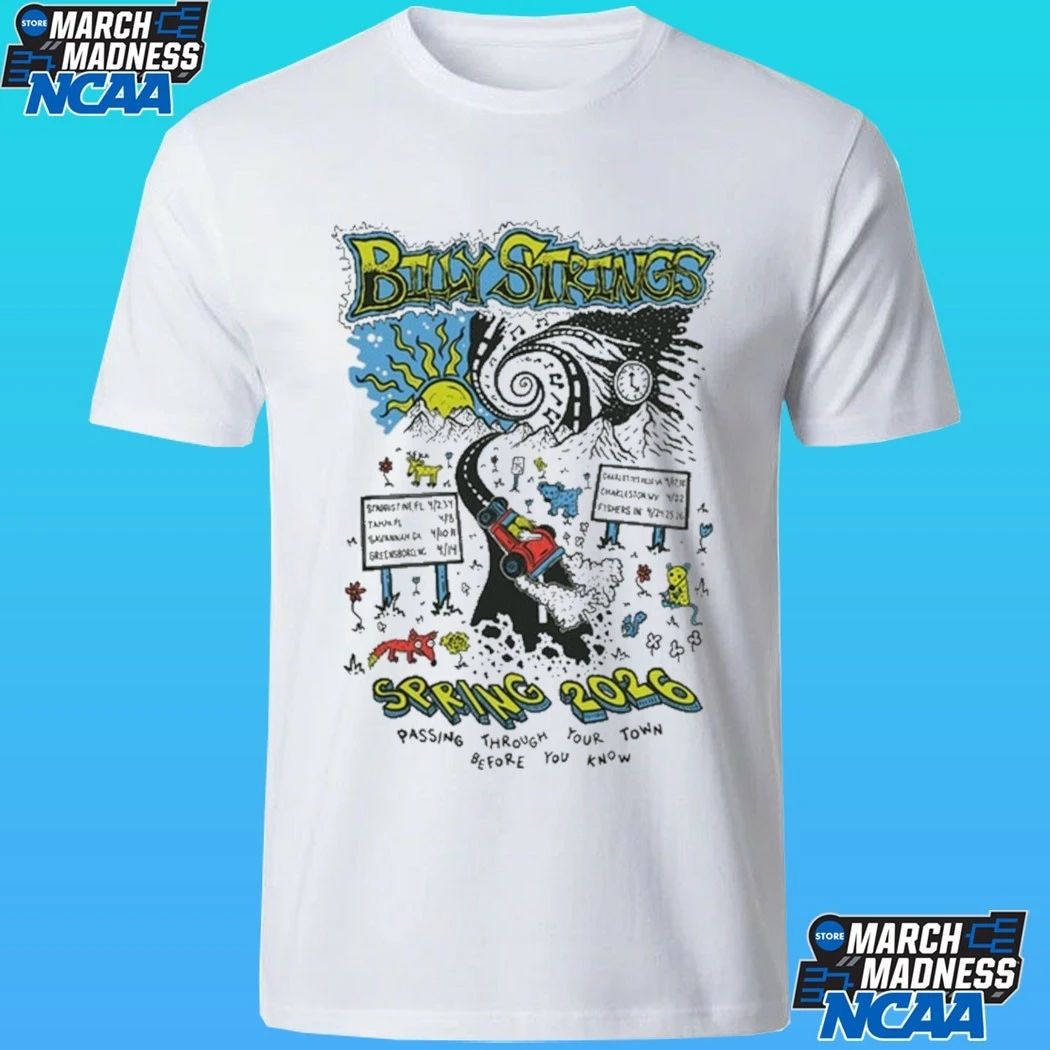 Billy Strings Spring 2026 Highway Hypnosis With Dates Shirt