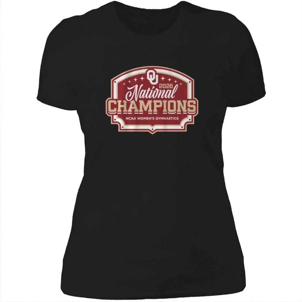 Oklahoma Women’s Gymnastics 2026 National Champions Shirt