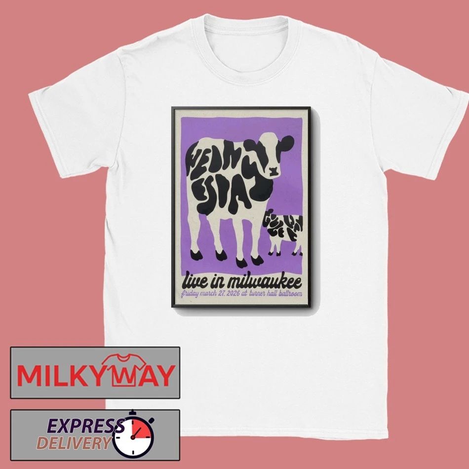 Wednesday Band March 27 2026 In Milwaukee, WI Tour Poster shirt