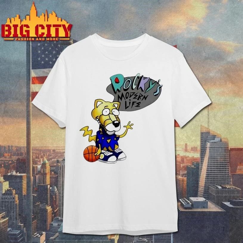Nuggets Mascot Rocky Basketball Modern Life Shirt