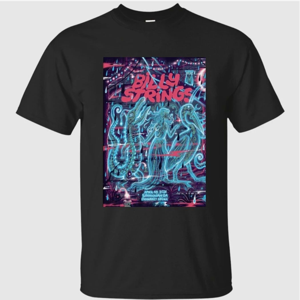 Billy Strings April 10 2026 In Savannah GA Shirt