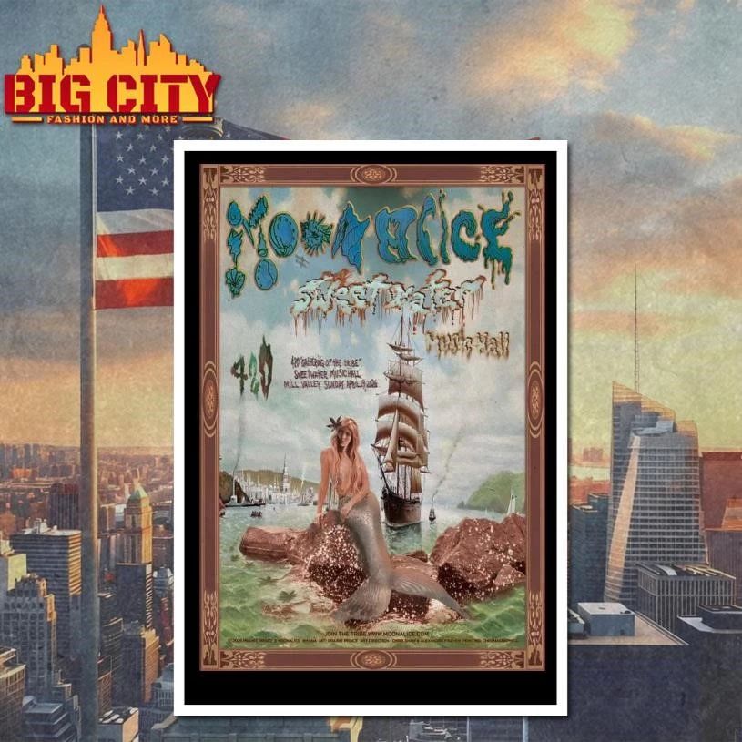 Moonalice Mill Valley CA On Apr 19 2026 Event Poster Shirt