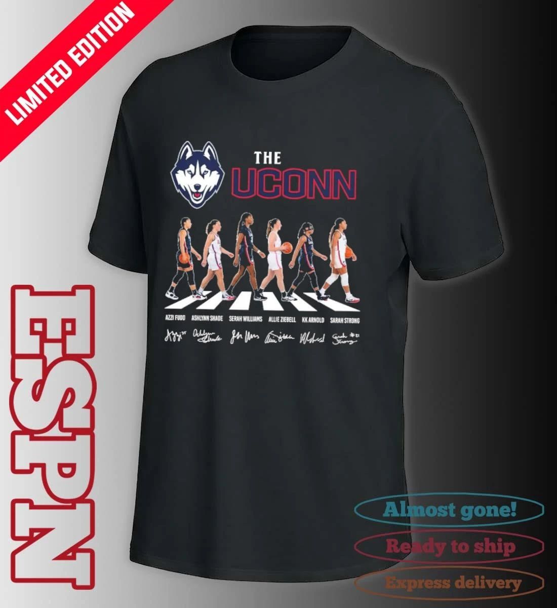 The Uconn Women’s Basketball Abbey Road Shirt