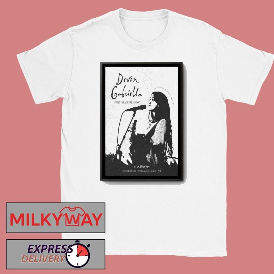 Devon Gabriella The Moroccan Lounge Los Angeles Poster shirt