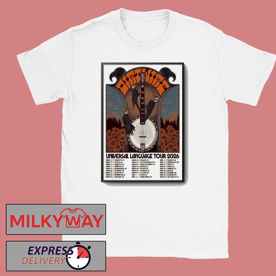 Dirtwire Universal Language 2026 Shows Poster shirt