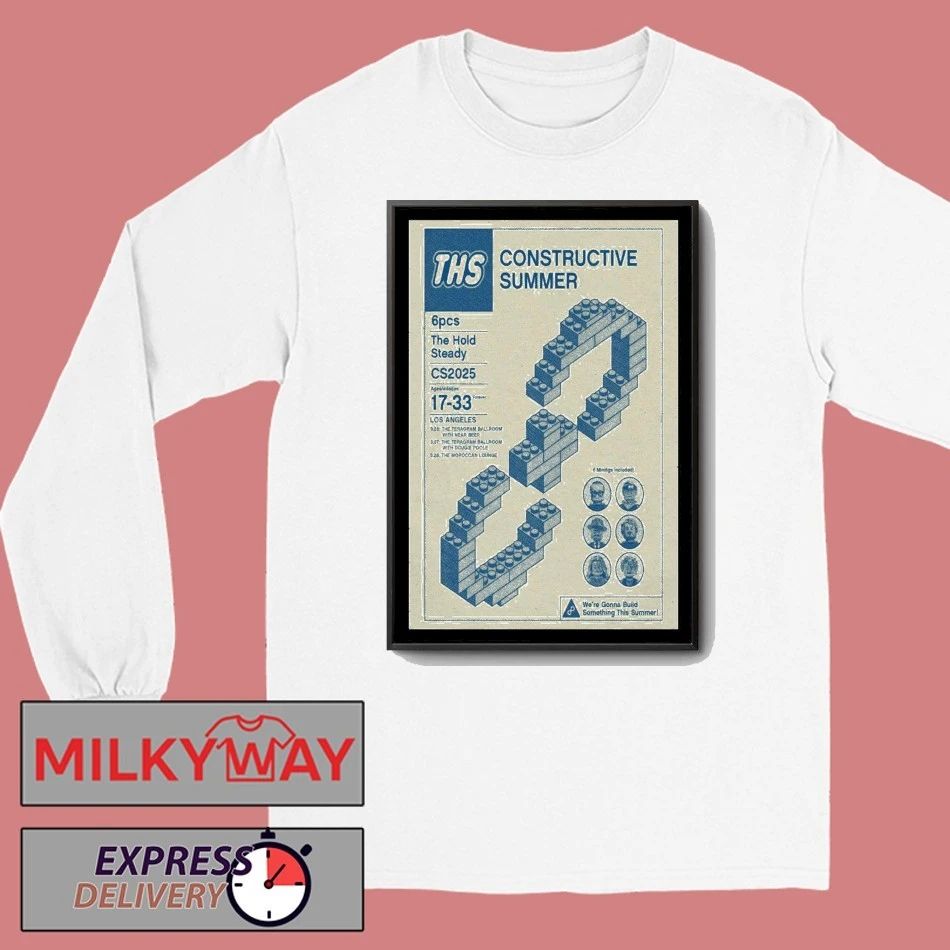 Sept 28, 2025 The Hold Steady The Moroccan Lounge in LA Poster shirt