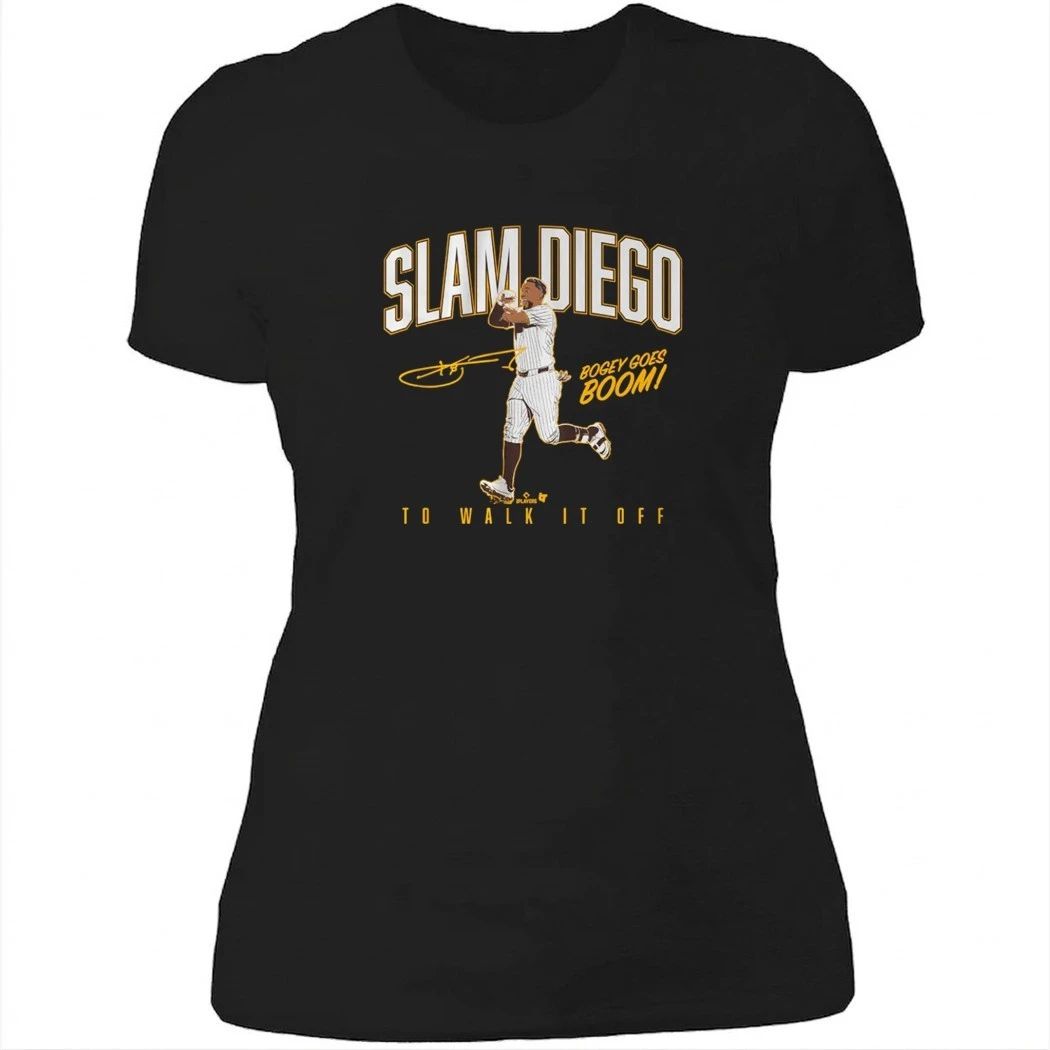 Xander Bogaerts Slam Diego To Walk It Off Shirt