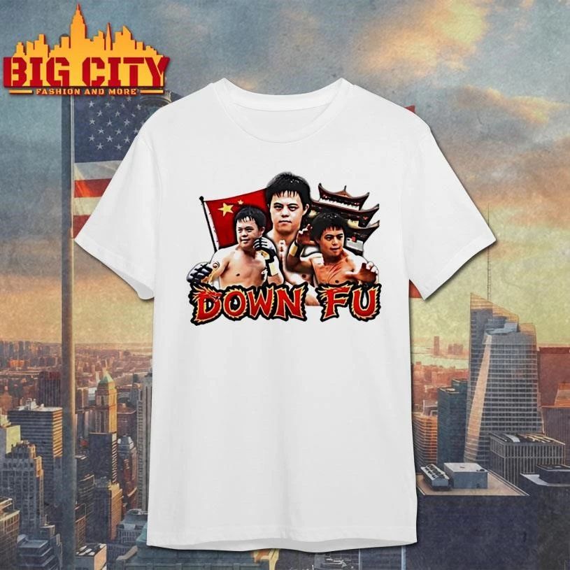 Kung Fu Down Fu Meme Funny Shirt
