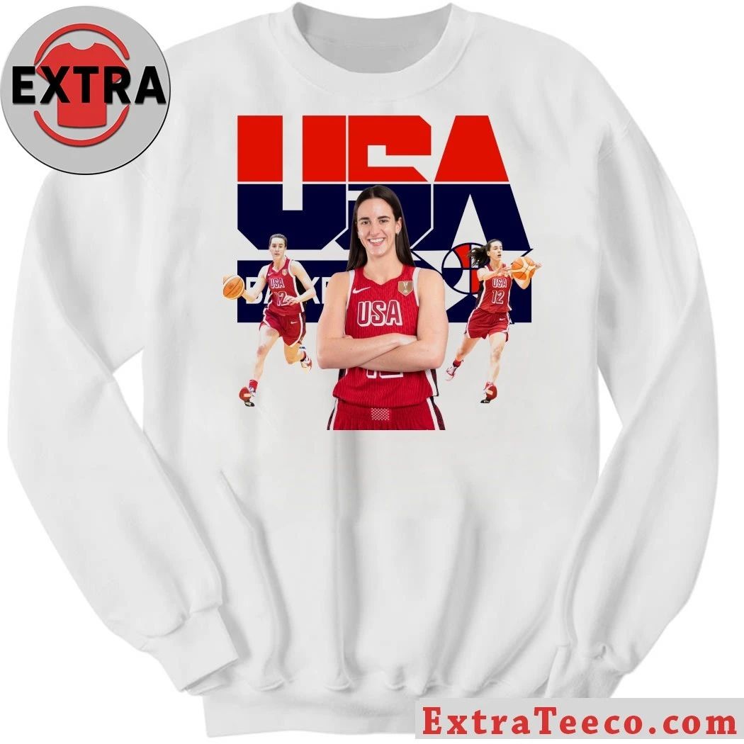 Caitlin Clark USA Basketball Named Mvp Of World Cup Qualifying Shirt