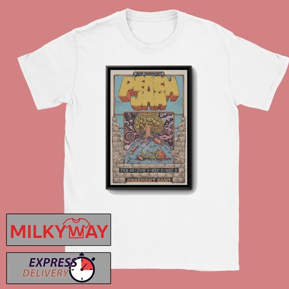 Ben Chapman 2026 Event Peach Jam Poster shirt