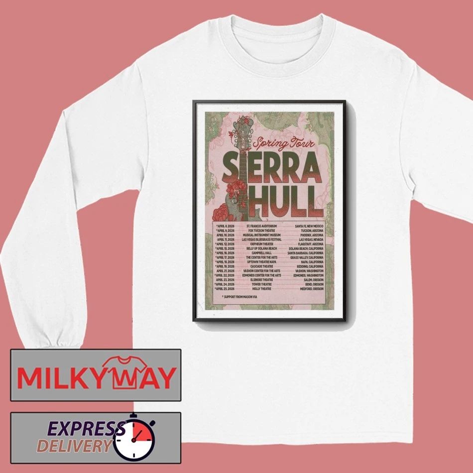 Sierra Hull Spring Tour 2026 Poster shirt