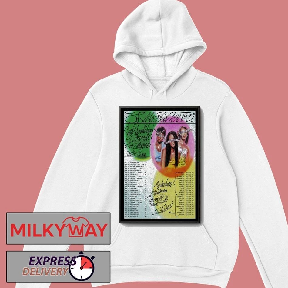 3L World Tour 2025-2026 Earl Sweatshirt Friends Poster shirt