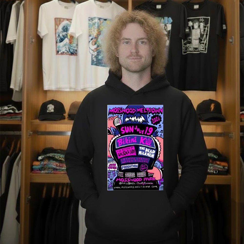 Mosswood Meltdown July 19 2026 Oakland, CA Event Poster Shirt