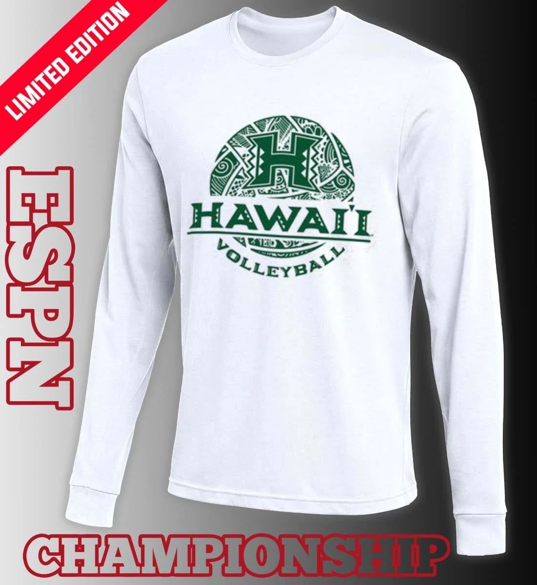 Hawaii Rainbow Warriors Volleyball 2026 Vintage T-Shirt
