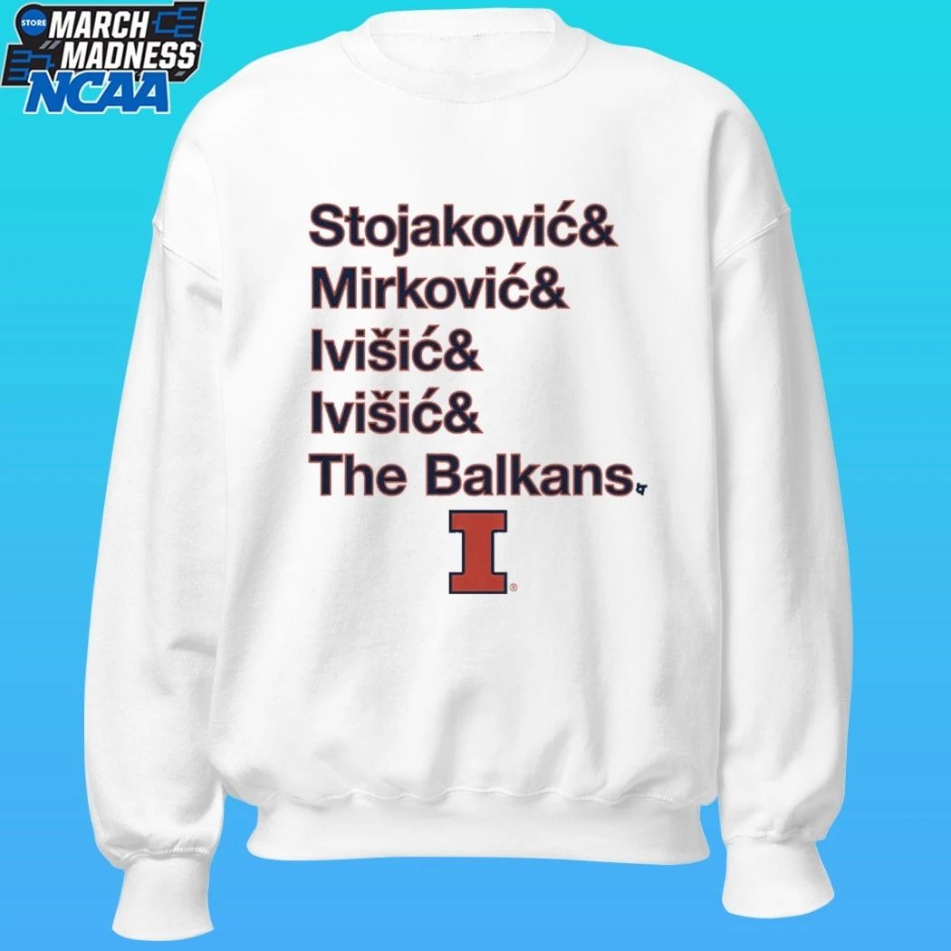 Illinois Basketball The Balkan Bloc Shirt