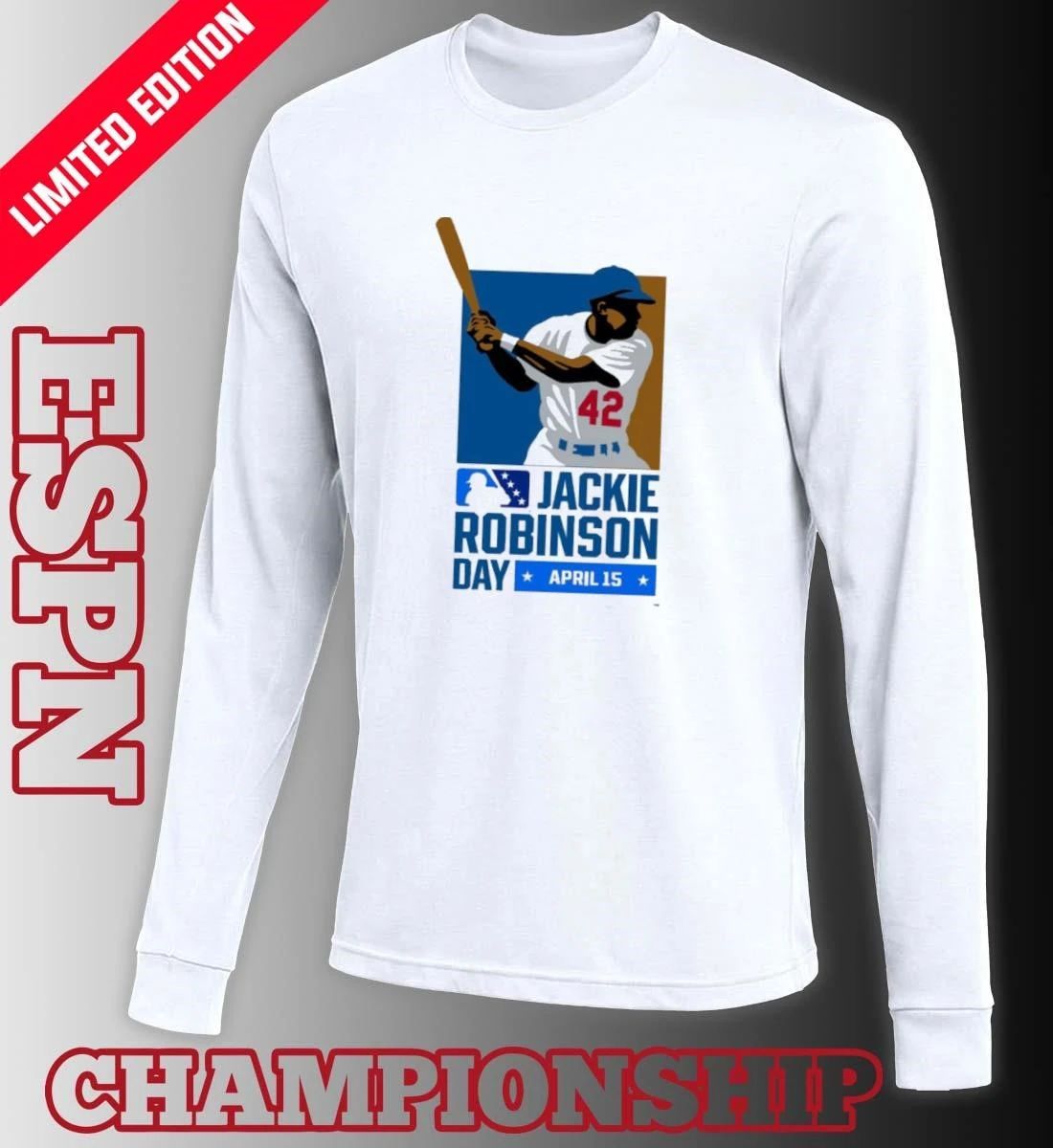 Jackie Robinson Day Dodgers April 15 shirt