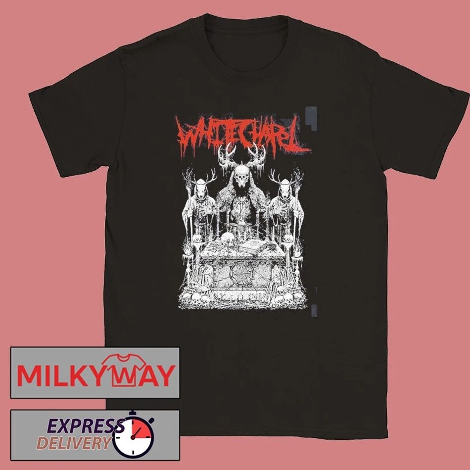 Whitechapel North America Tour 2026 Venue Merch Tee Graphic With Dates Back Two Sided T-Shirt