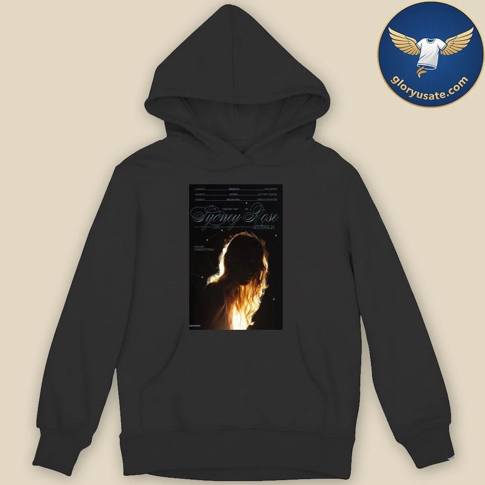 Sydney Rose Tour Australia 2026 Poster Shirt