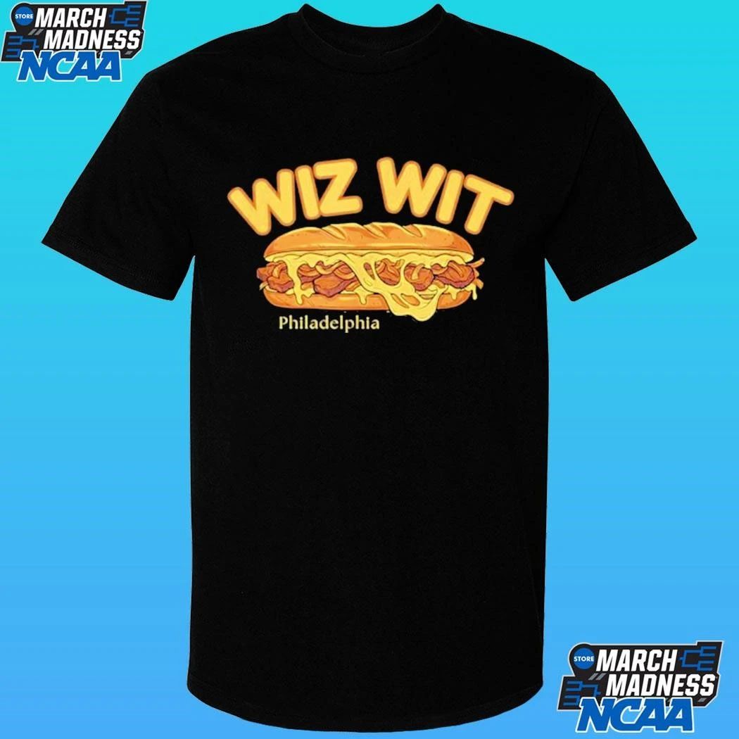 Wiz Wit Philly Cheesesteak Philadelphia Foods Parody T-shirt