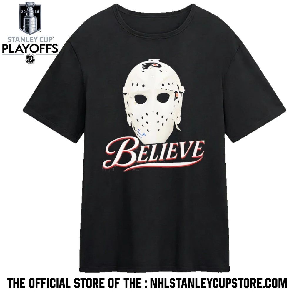 Philadelphia Flyers Believe Bernie Parent’s Mask Shirt