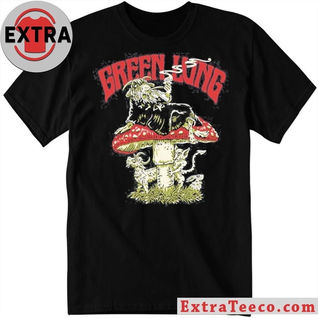 Green Lung Band Old English Black Magic 2026 T-Shirt